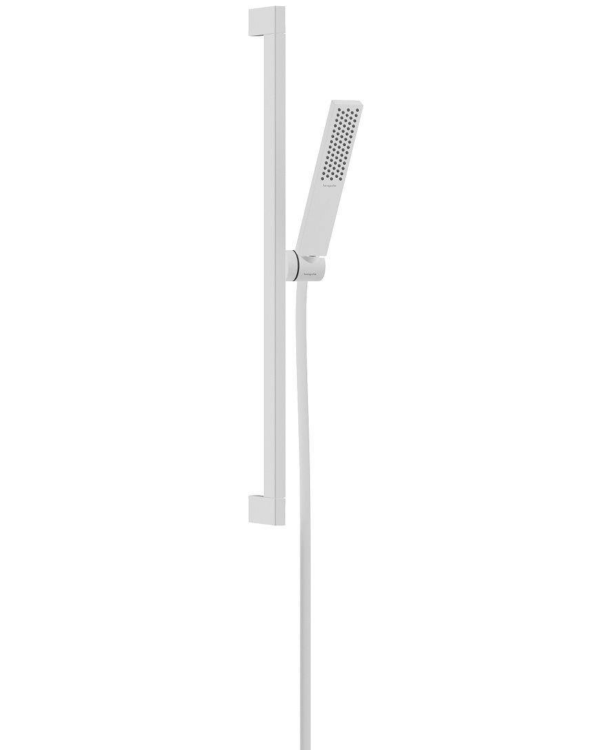 Hansgrohe Pulsify E Sprchový set EcoSmart+ s tyčou 65 cm, biely matný 24371700