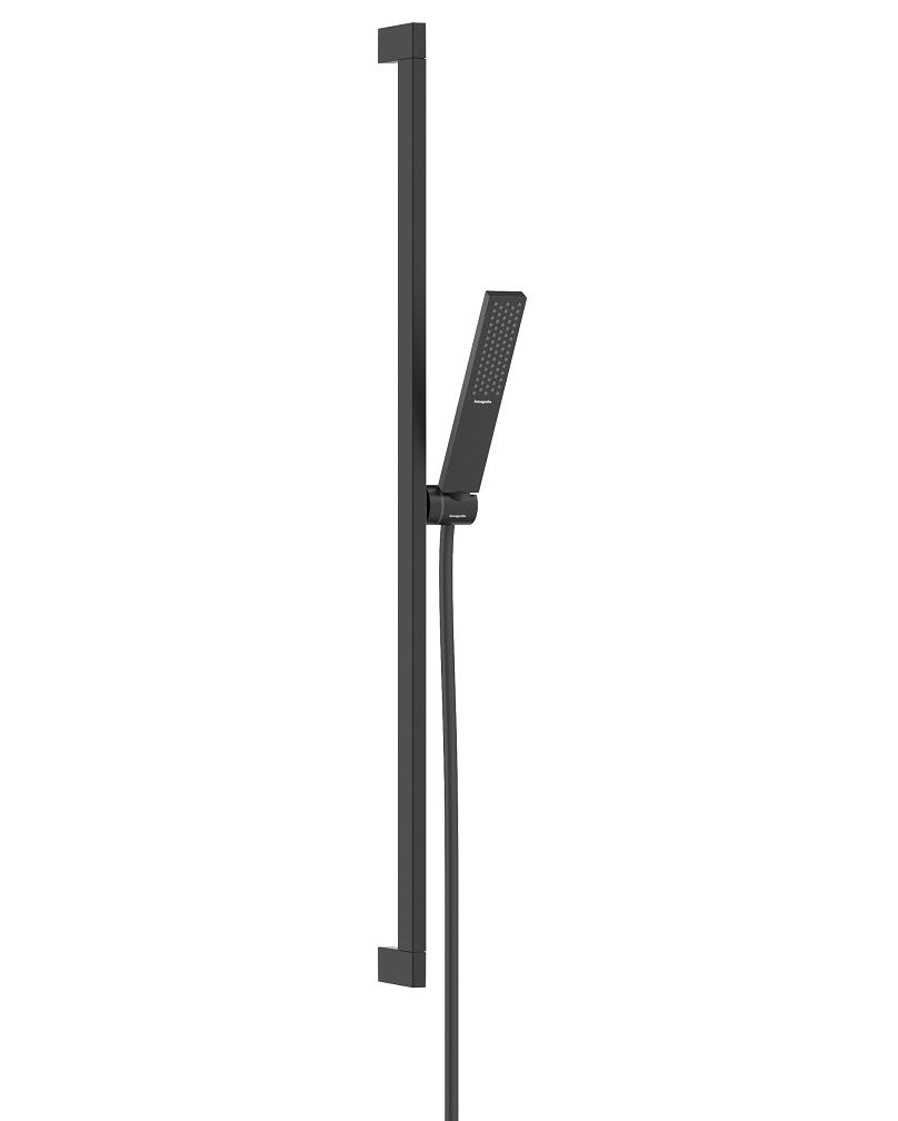 Hansgrohe Sprchový set Pulsify E EcoSmart s tyčou 90 cm, čierny matný 24380670