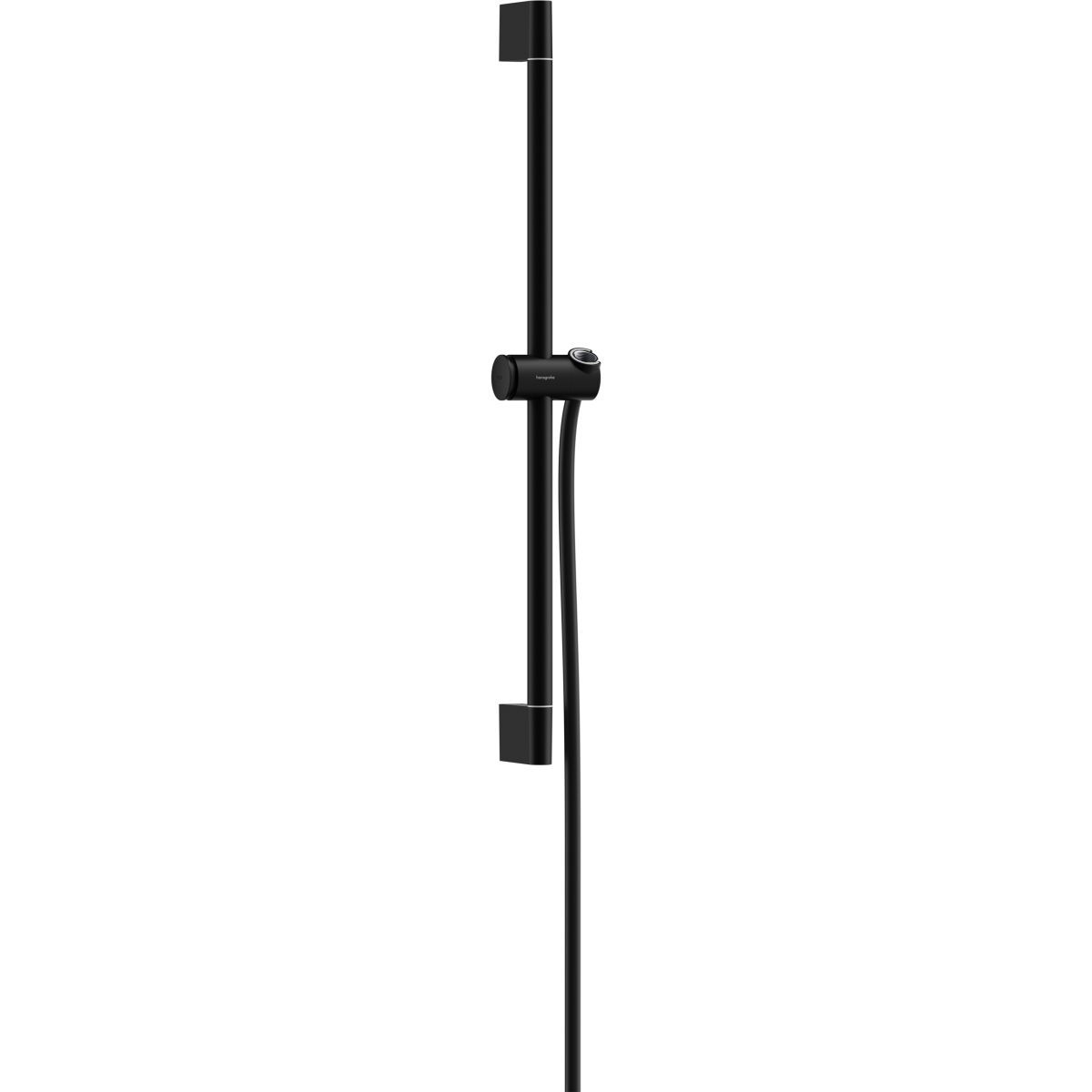 Hansgrohe Unica Sprchová tyč 65 cm so sprchovou hadicou, matná čierna 24400670