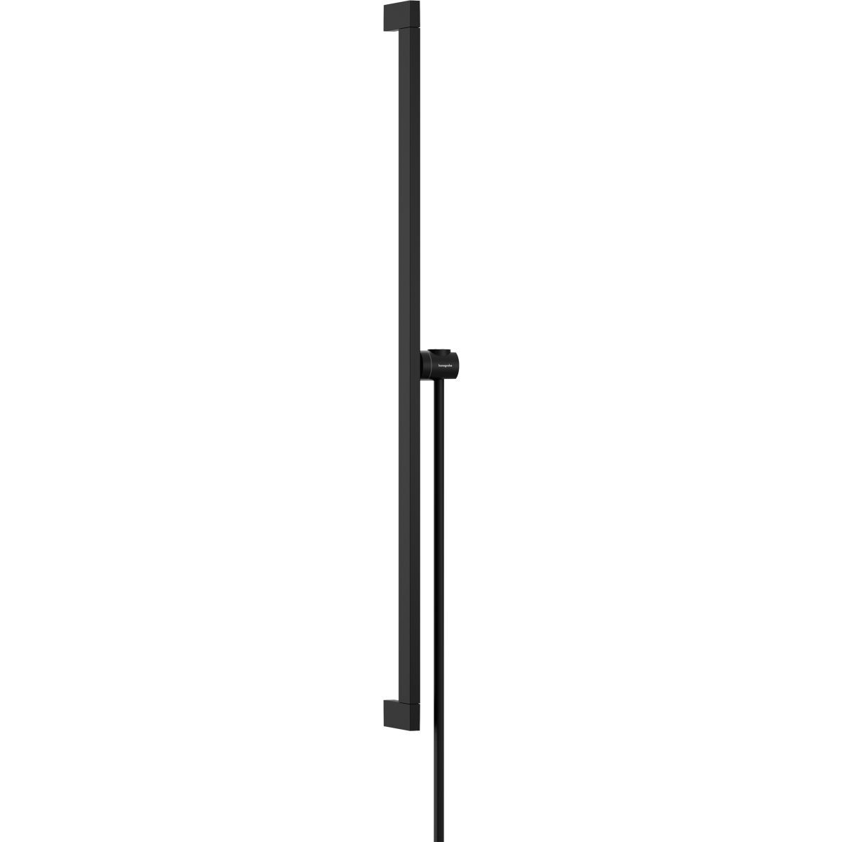 Hansgrohe Unica Sprchová tyč 90 cm s hadicou, matná čierna 24403670