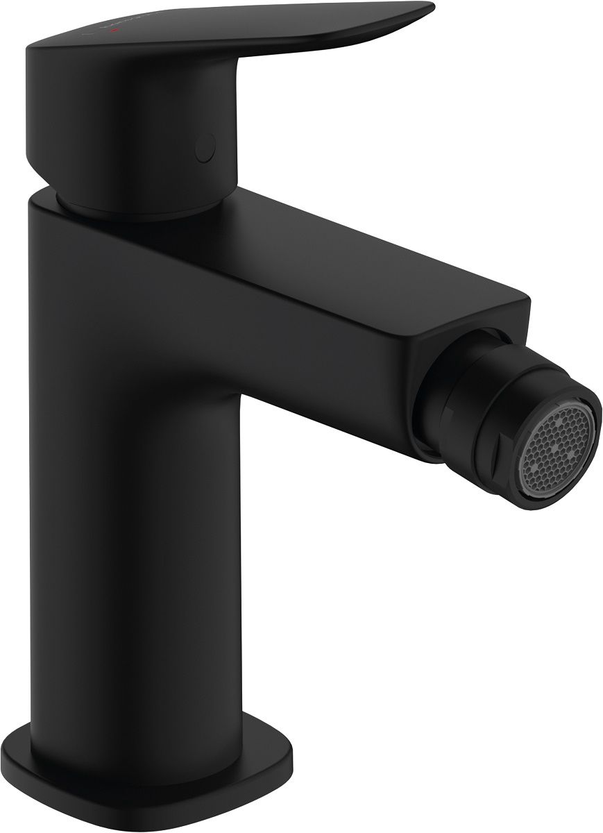 Hansgrohe Logis Bidetová batéria Fine s výpusťou, matná čierna 71201670
