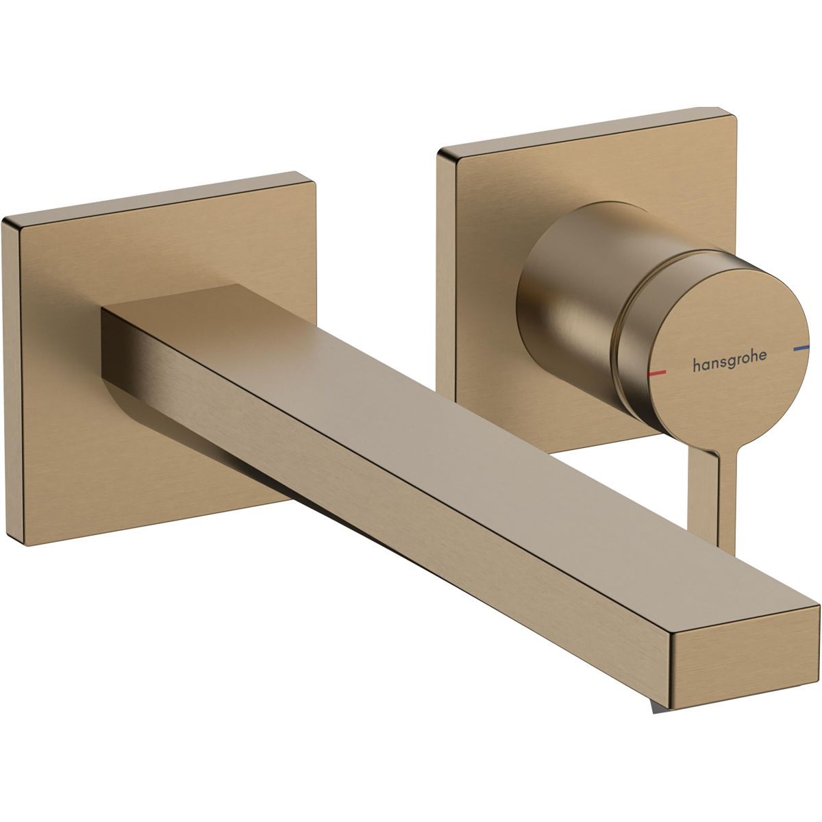 Hansgrohe Tecturis Podomietková umývadlová batéria, výtok 22,5 cm, brúsený bronz 73051140