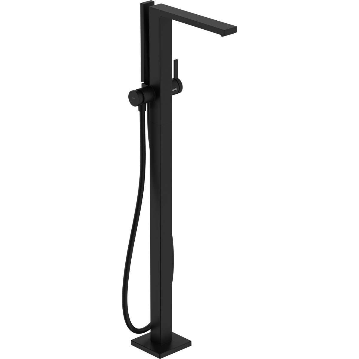 Hansgrohe Voľne stojaca vaňová batéria Tecturis, matná čierna 73445670