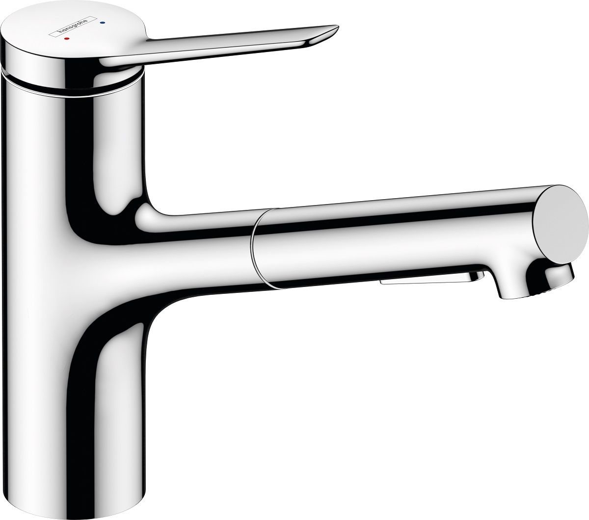Hansgrohe Zesis M33 Umývadlová batéria s vyťahovacou sprchou, 2jet, sBox, chróm 74821000