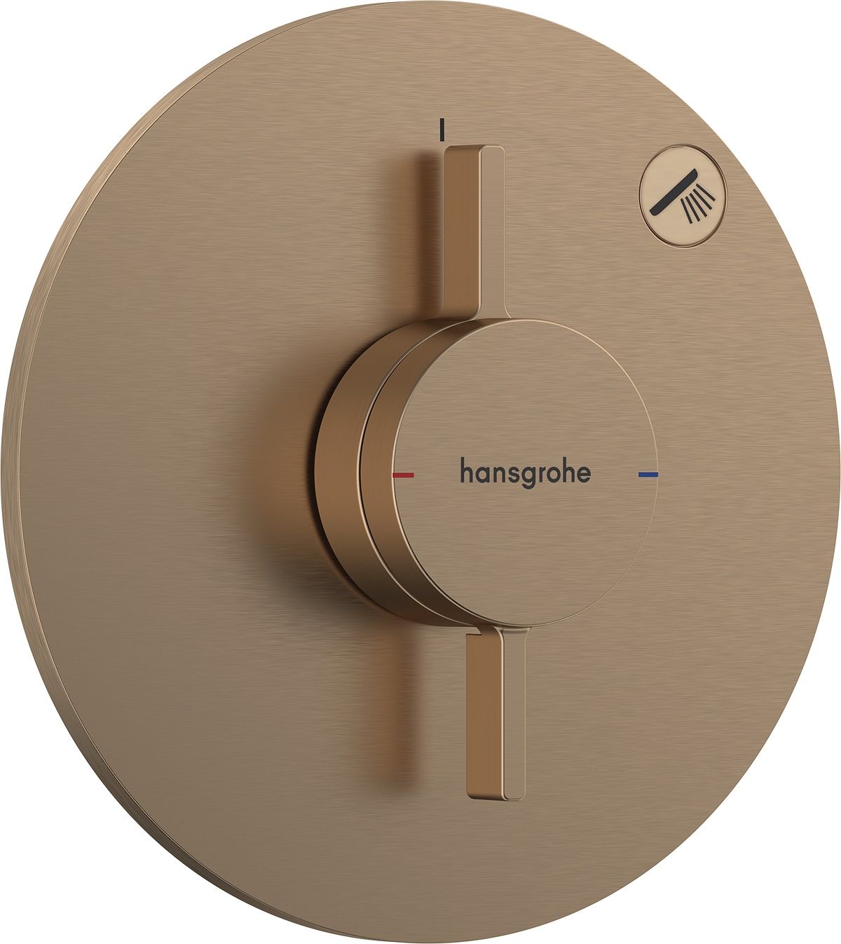 Hansgrohe DuoTurn S Podomietková batéria jednocestná, kartáčovaný bronz 75618140