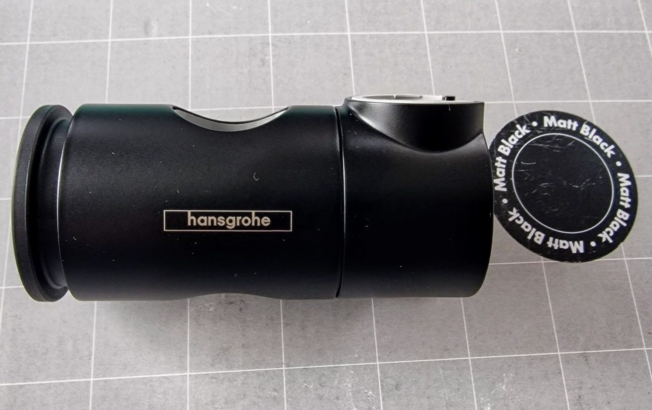 Hansgrohe Náhradný jazdec pre sprchovú tyč 22 mm, čierny matný 93517670