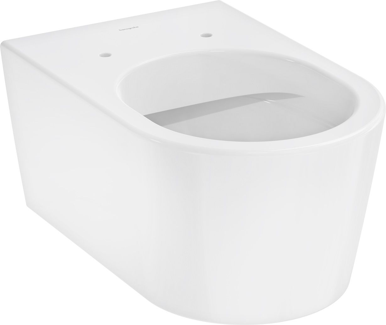 Hansgrohe EluPura S Závesné WC 54 cm Rimless AquaFall, biele SmartClean 61118450