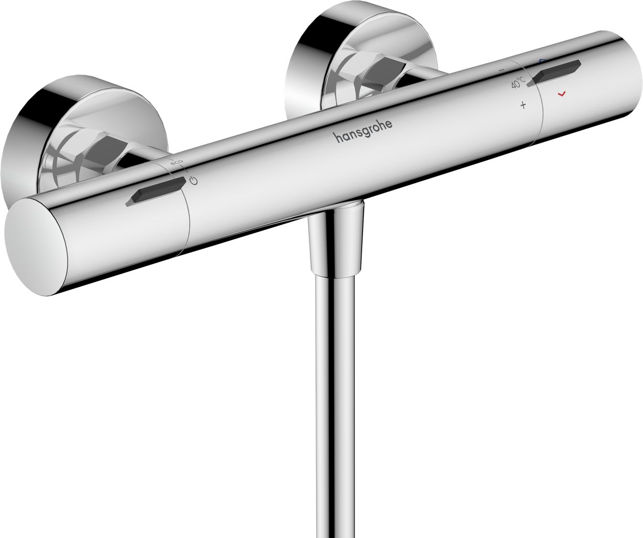 Hansgrohe Ecostat Fine Sprchová termostatická batéria, chróm 13324000