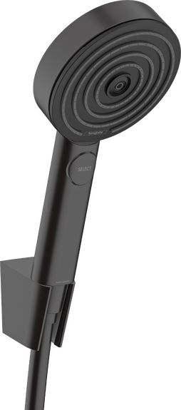Hansgrohe Pulsify Select S Vaňový set EcoSmart 10,5 cm 3jet s hadicou, čierna matná 24305670