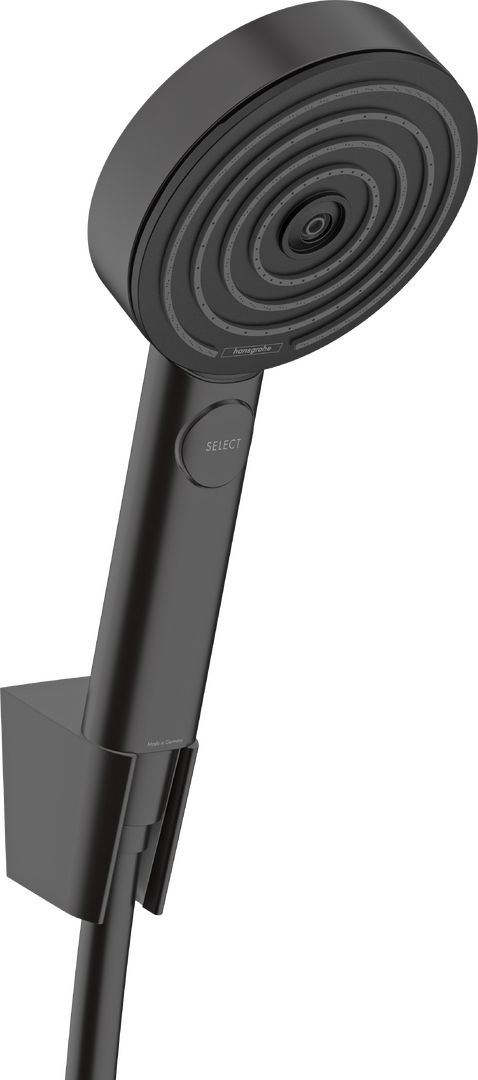 Hansgrohe Pulsify Select S Vaňový set EcoSmart 10,5 cm 3jet s hadicou, čierna matná 24306670
