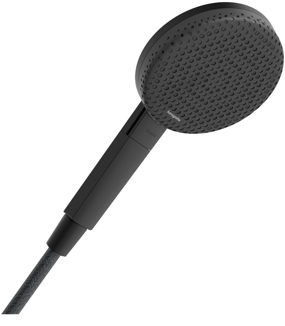 Hansgrohe Raindance Alive Select S EcoSmart +, Ručná sprcha 12,5 cm, 3jet, čierna matná 24512670
