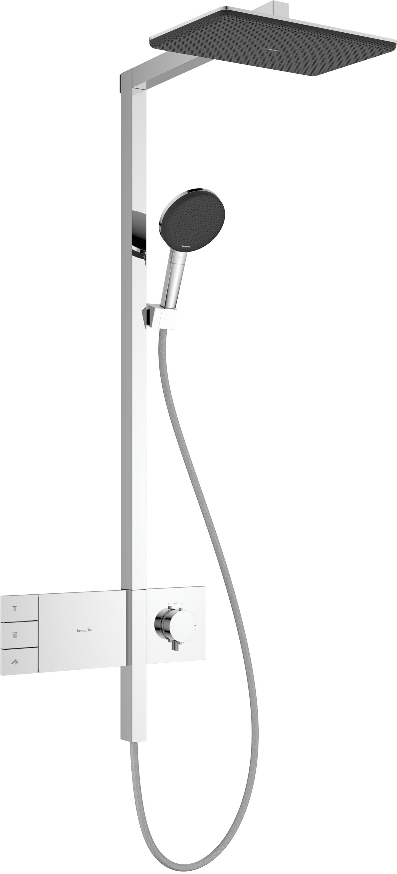 Hansgrohe Raindance Alive Q Sprchový systém s termostatickou batériou, chróm 24590000