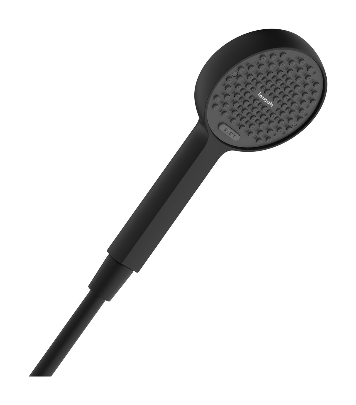 Hansgrohe Activera Select S Ručná sprcha 9,5 cm, s ovládačom sily prúdu, 2jet, matná čierna 28036670