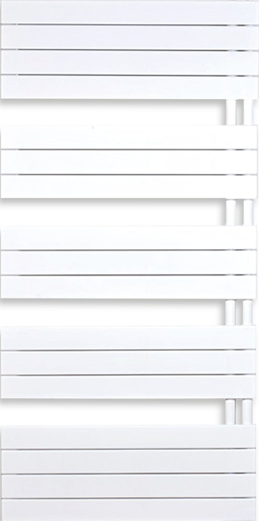 EBS Hery Radiátor kombinovaný, 75x151 cm, biely