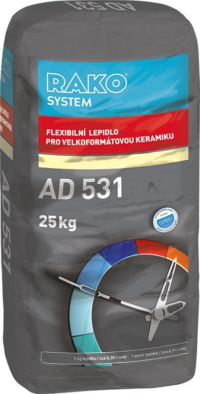 Rako Systém AD531 MAX flexibilné lepidlo profi 25 kg (C2TE S1)