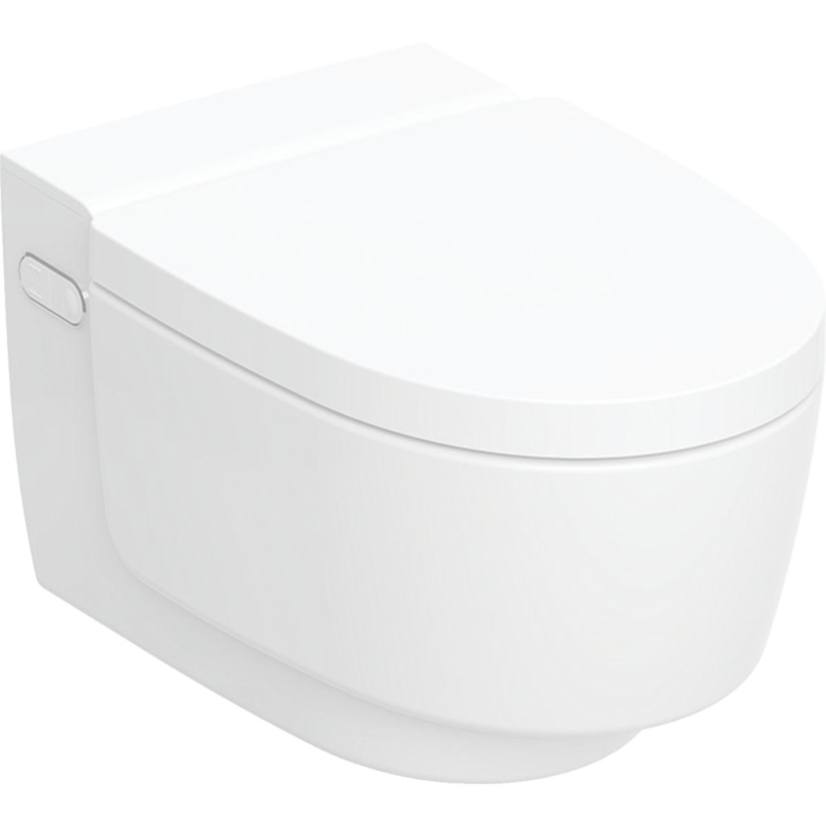 Geberit Mera Classic Sprchovací WC závěsné, KeraTect/kryt bílý 146.200.11.1
