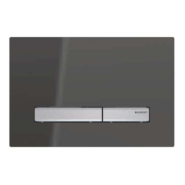 Geberit Sigma50 Ovládacie tlačidlo z dymového skla zrkadlové 115.788.SD.2