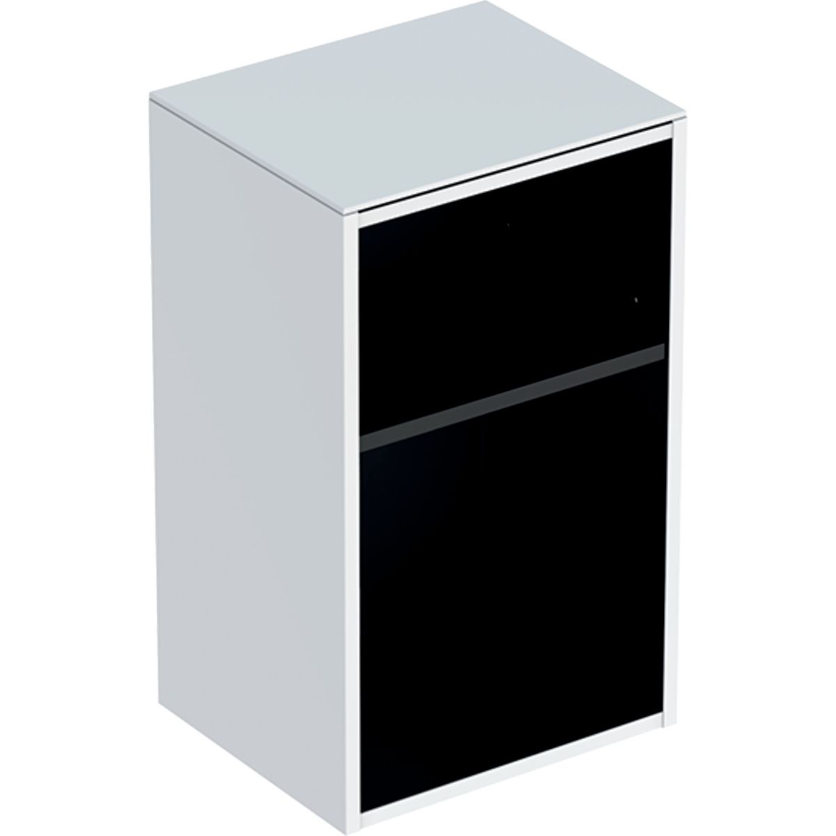 Geberit Smyle Square Bočná skrinka otvorená 36 cm, biela 500.358.00.1