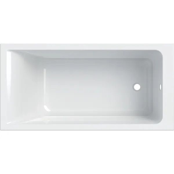 Geberit Selnova Square Obdélníková vana s nožičkami, 170x75 cm, 554.385.01.1
