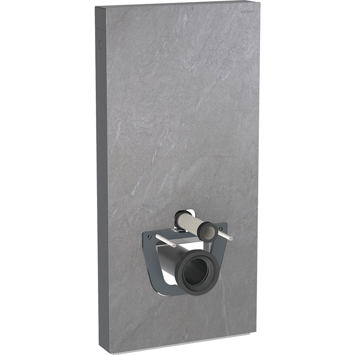 Geberit Monolitický modul pre závesné WC, 101 cm, bridlica/čierny chróm 131.021.00.5