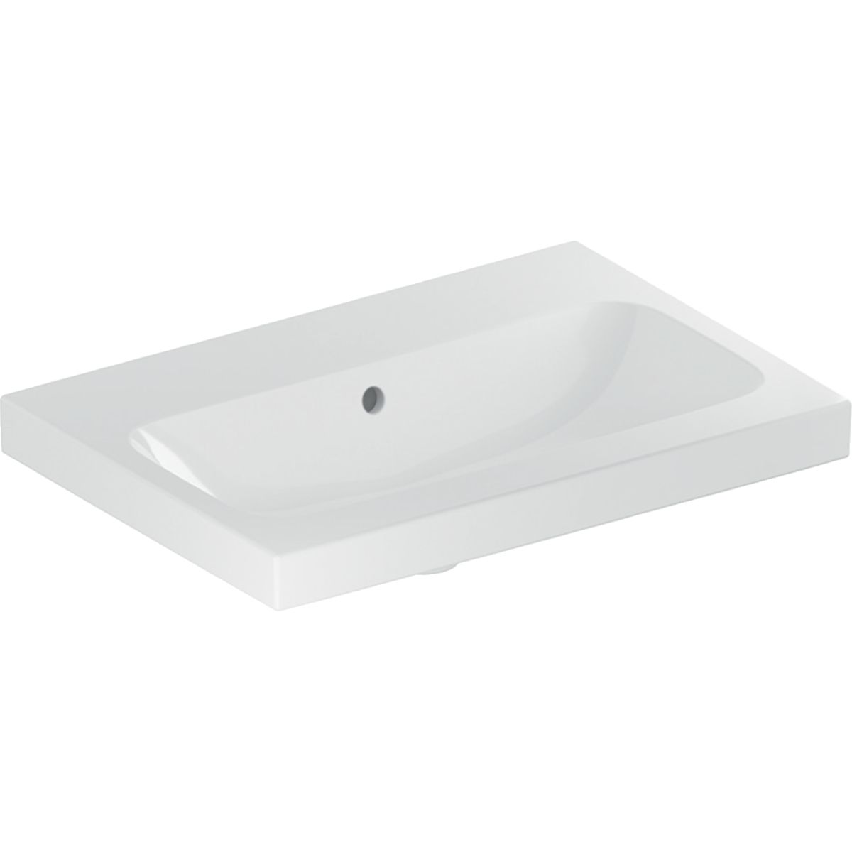 Geberit iCon Light Umyvadlo zkrácené vyložení, 60 cm, KeraTect, 501.841.00.4