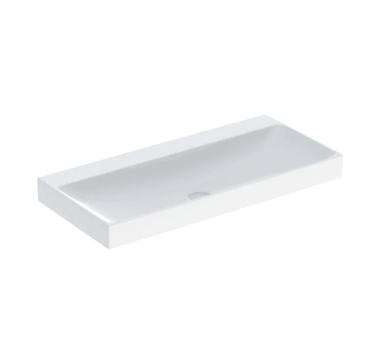Geberit One Umyvadlo 105x48 cm, bez otvoru, vývod svislý, bílá/KeraTect 505.021.01.4