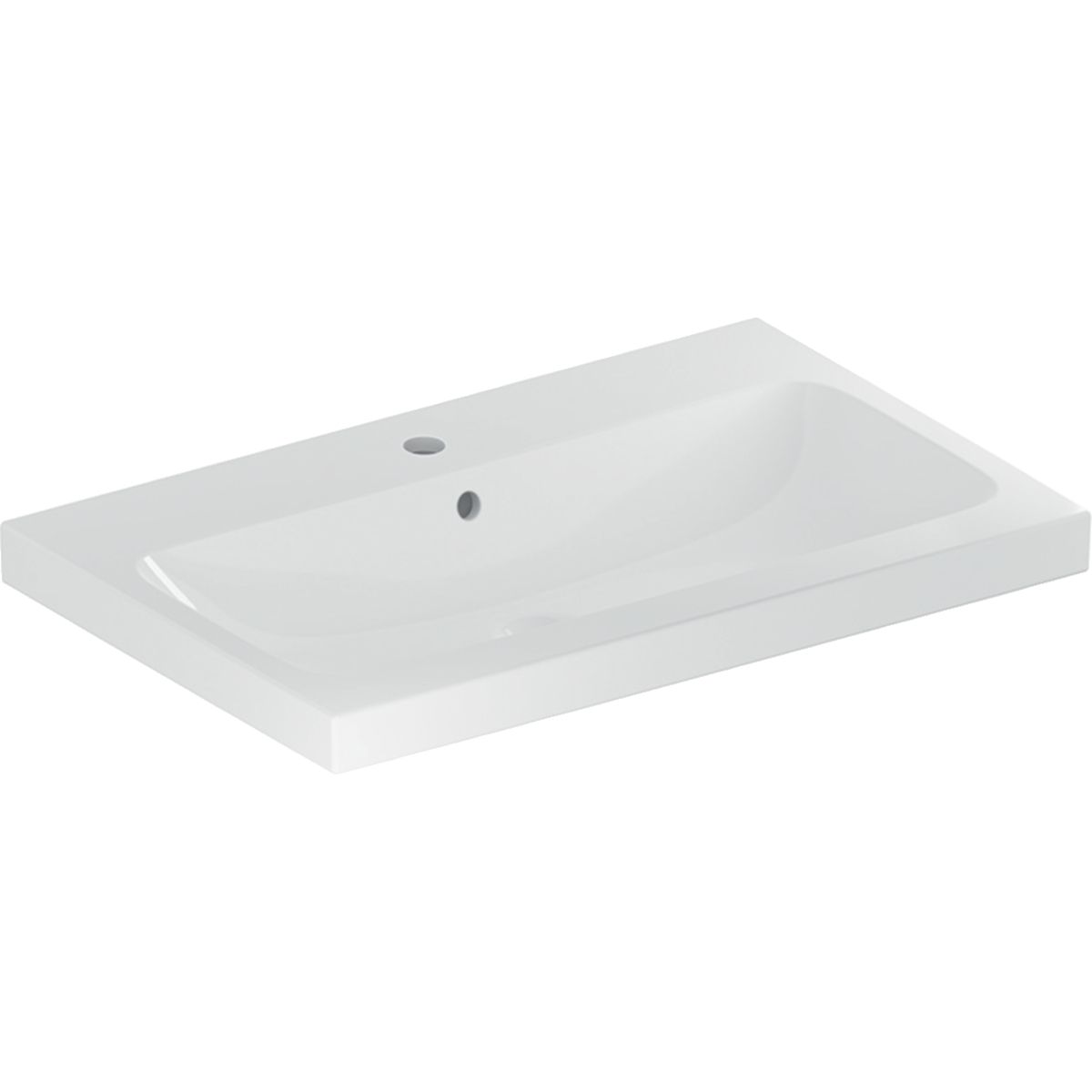 Geberit iCon Light Umyvadlo na desku, 75 cm, 501.848.00.1