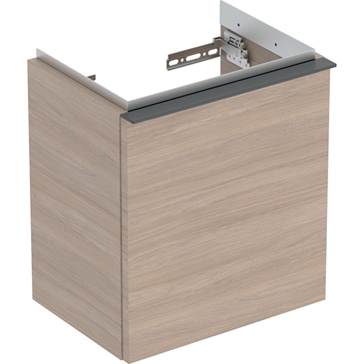 Geberit iCon Skrinka pod umývadlo 37 x 41,5 cm, dub, úchytka matná láva 502.300.JH.1