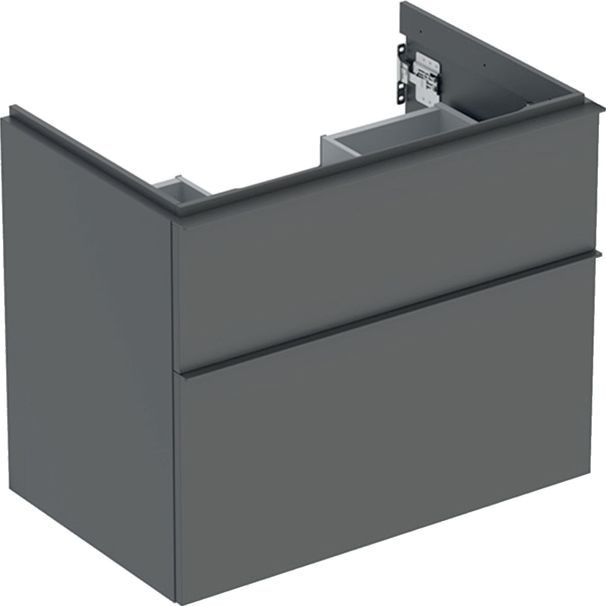 Geberit iCon Skrinka pod umývadlo 74 x 61,5 cm, lávový mat, úchytka lávový mat 502.304.JK.1