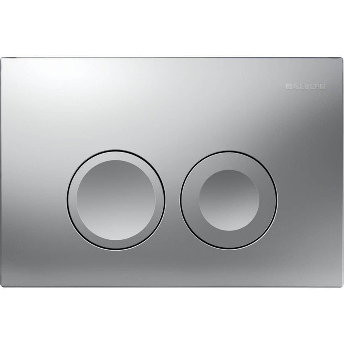 Geberit Delta 25 Ovládacie tlačidlo pre 2 splachovacie množstvá chróm matný 115.125.46.5