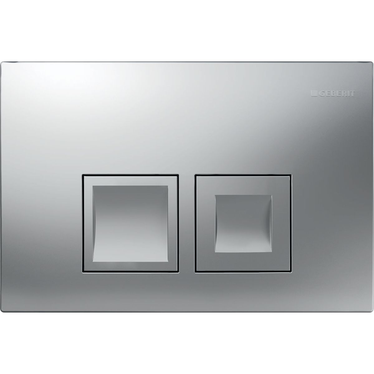 Geberit Delta 35 Ovládacie tlačidlo pre 2 splachovacie množstvá, chróm matný 115.135.46.5