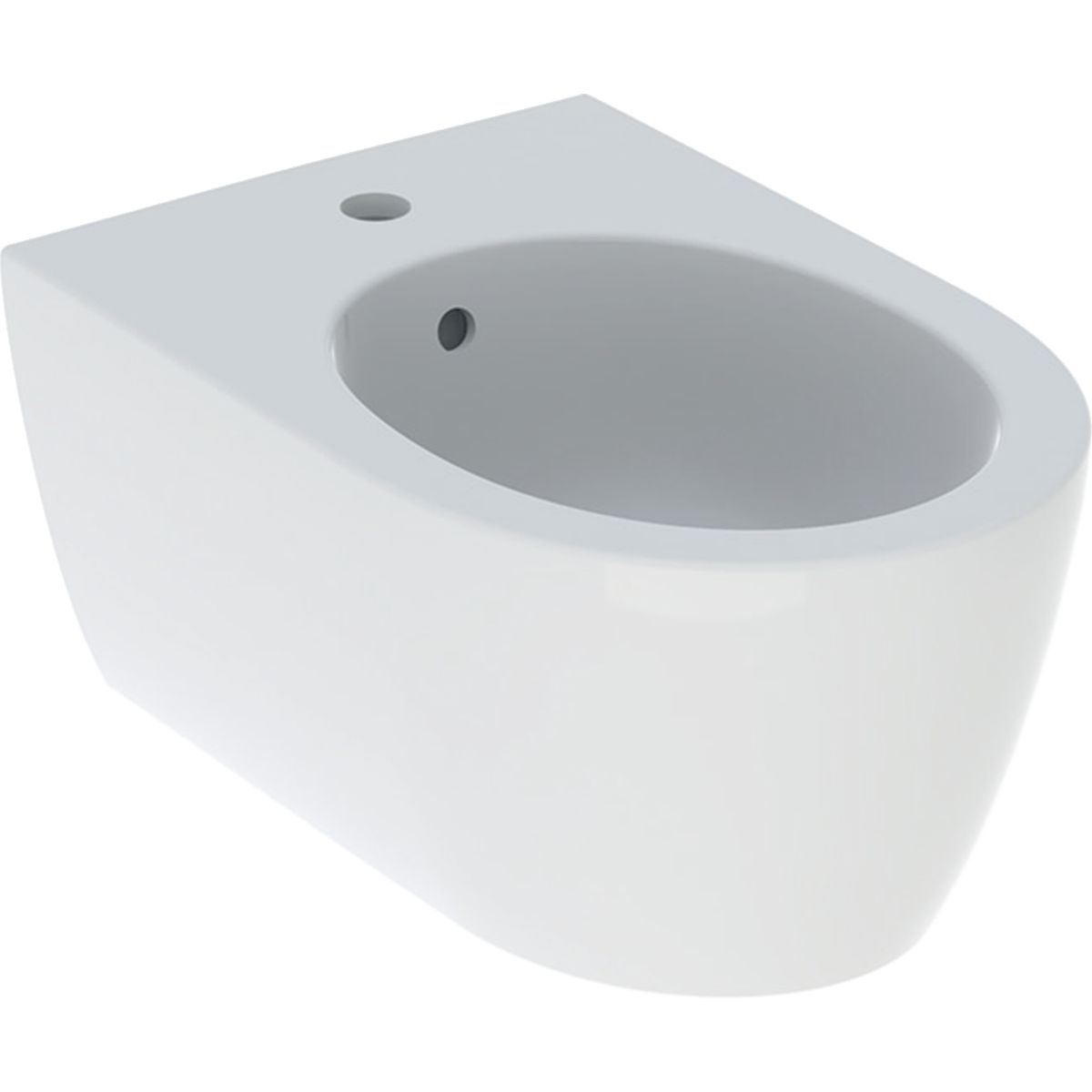 Geberit iCon Závěsný bidet uzavřený tvar, 53 cm, alpská bílá, matný, 501.898.JT.1