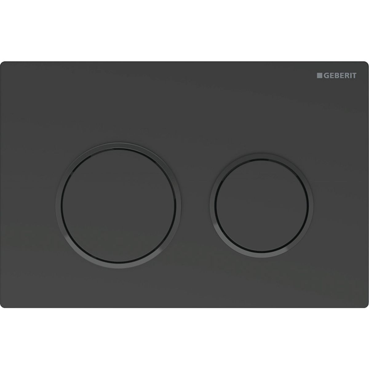 Geberit Omega20 Ovládacie tlačidlo, čierne matné 115.085.16.1