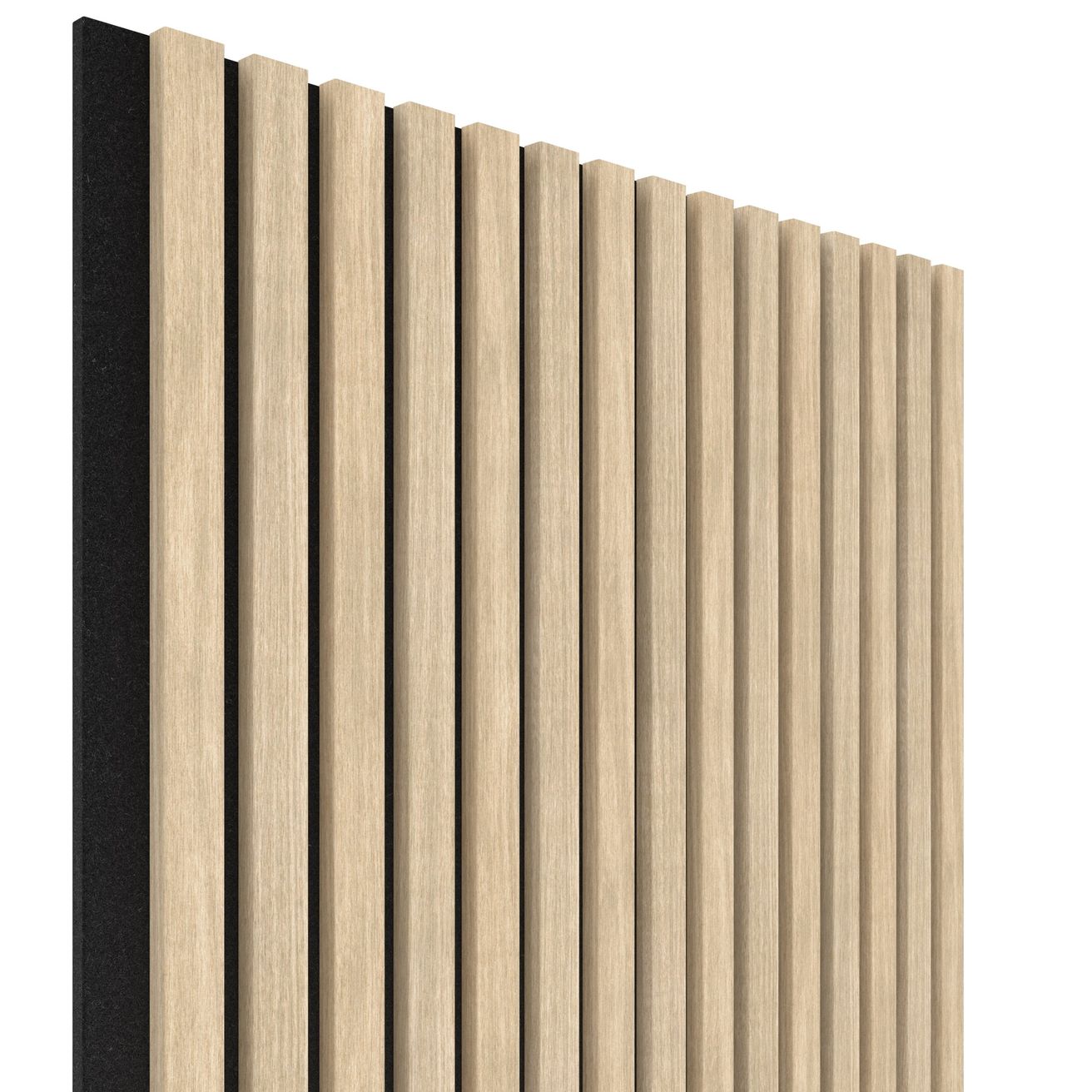 EBS Akustický panel Oak greige 60,4x275 cm lamely na plsti