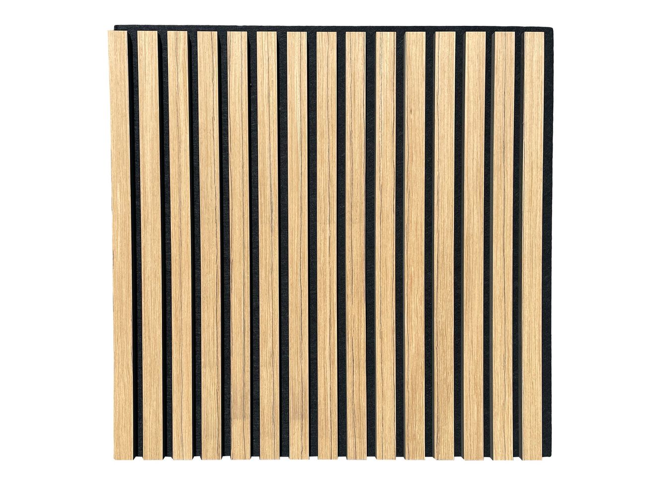 EBS Akustický panel Čerešňová dyha 60x60 cm lamely na filcu