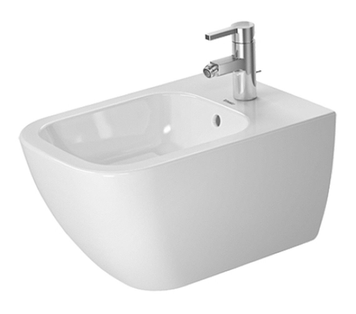 Duravit Happy D.2 Závesný bidet, biely 2258150000