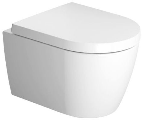 Duravit ME by Starck Závesná toaleta, Rimless, HygieneGlaze, biela 2530092000