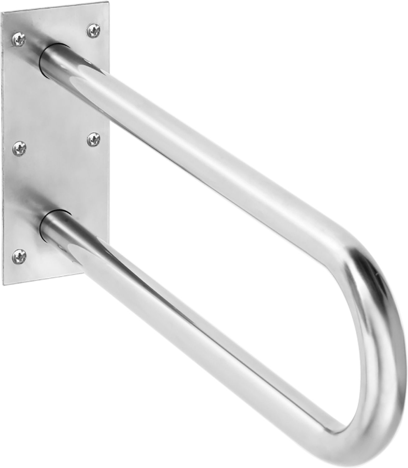 Bemeta Pevné zábradlie v tvare U 81 cm, chróm 301102061