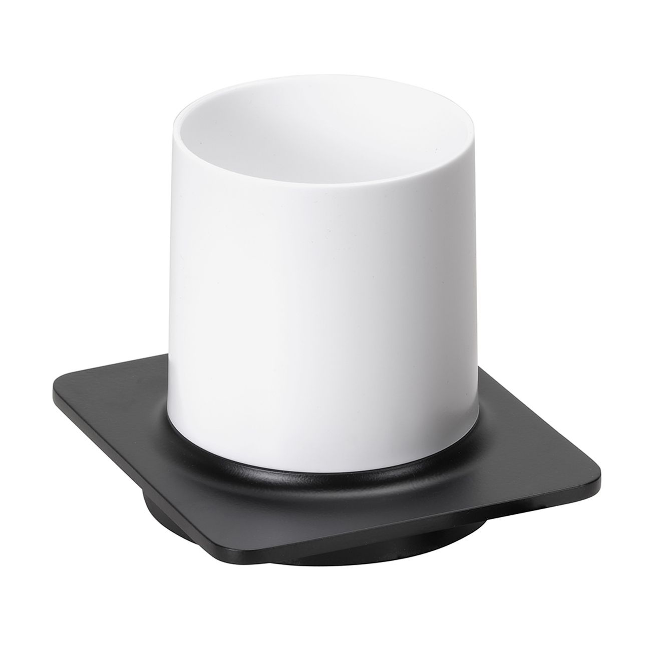 Bemeta Organic Black Držák zubních kartáčků černý 167111010
