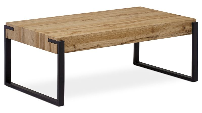 Autronic Fado AHG-250OAK Konferenčný stolík 110x60 cm, divoký dub