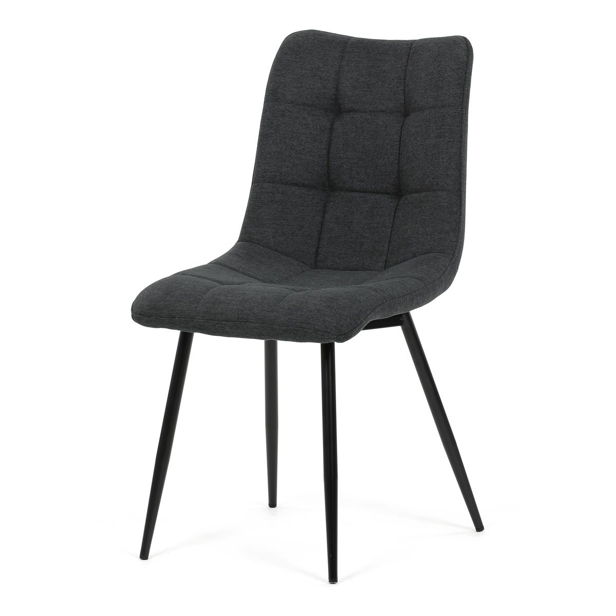 Autronic Partitura DCL-193GREY2 Jedálenská stolička, hladká látka, sivá