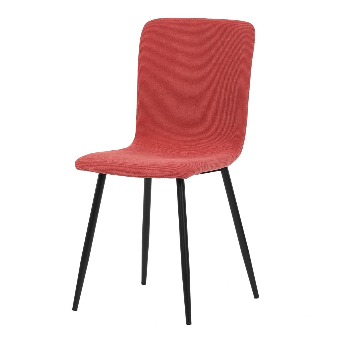 Autronic Partitura DCL-964RED2 Jedálenská stolička, manšestr, červená