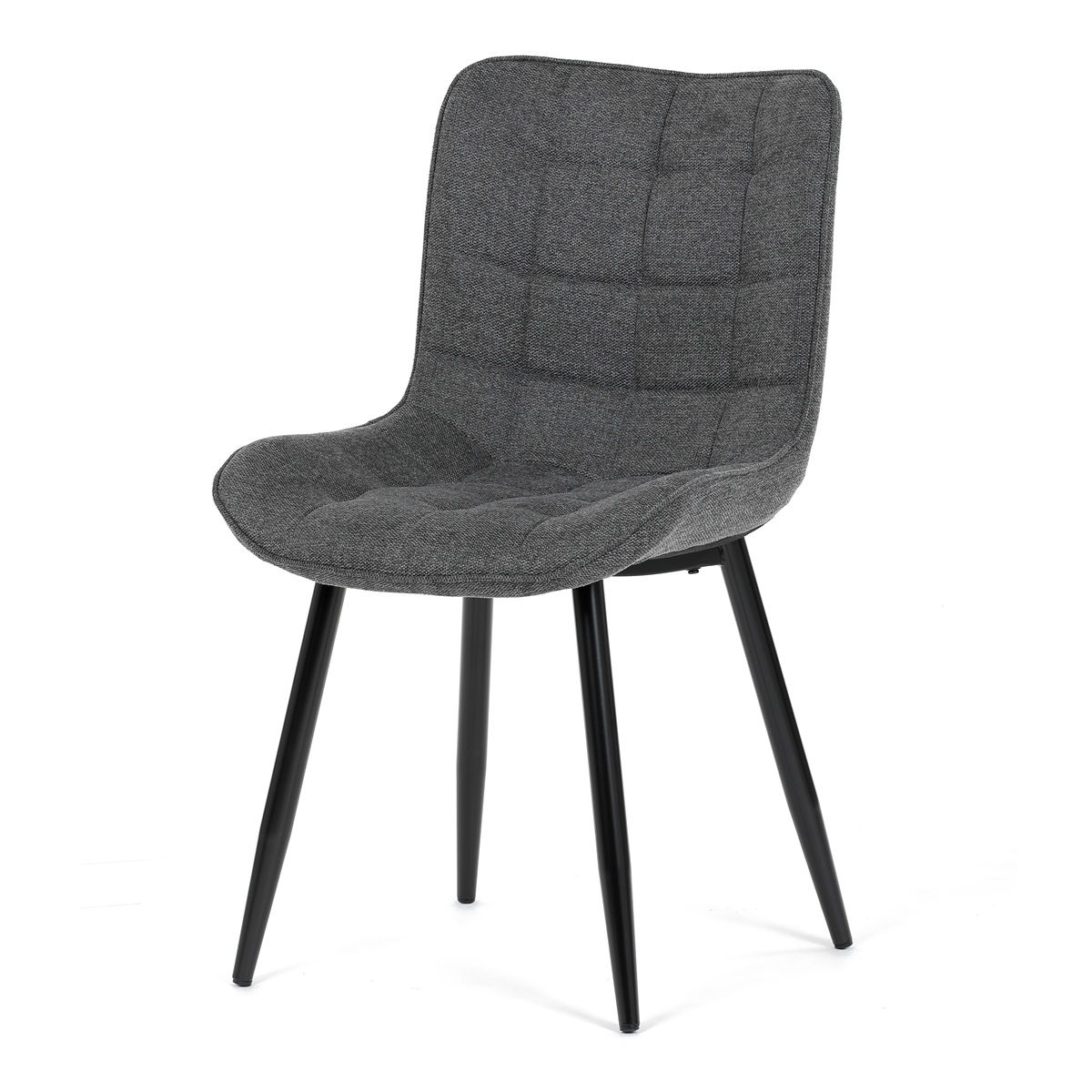 Autronic Partitura HC-462GREY2 Jedálenská stolička, jemne hrubá látka, sivá