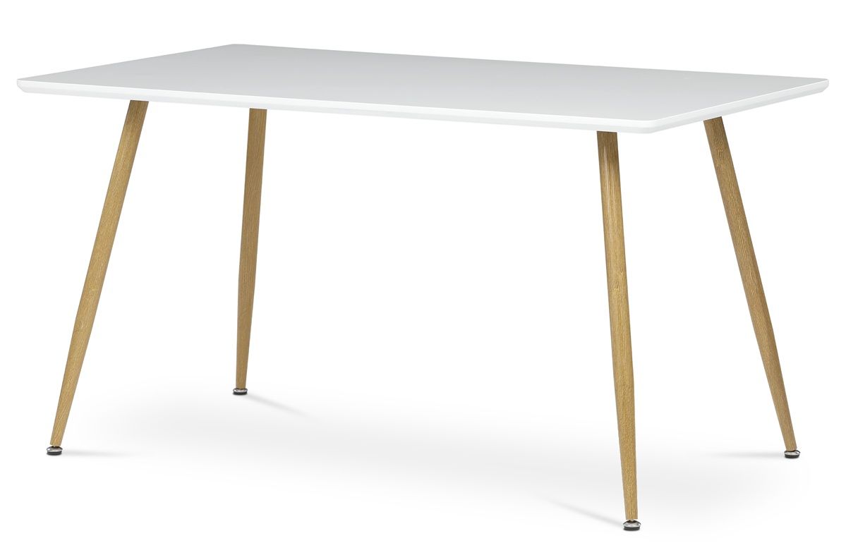 Autronic Zouk HT-W1214 WT Jídelní stůl 140x80cm, bílá