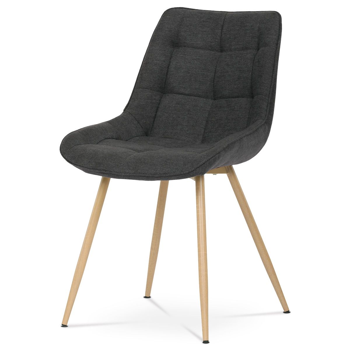 Autronic Ambient CT-394BK2 Jedálenská stolička, hladká látka, čierna