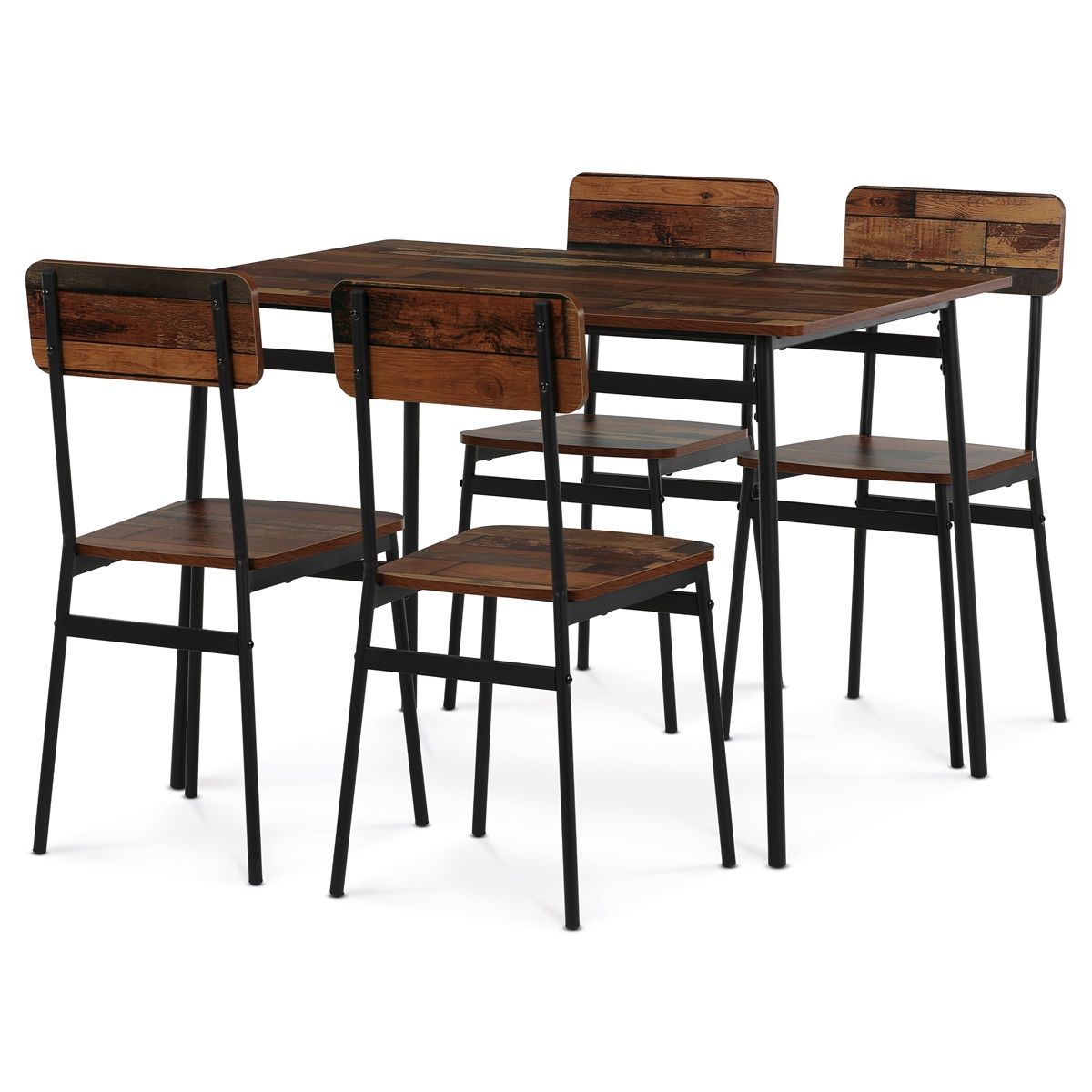 Autronic Minimal AUT-O2155OLW2 Jedálenská set 110x70 cm, staré drevo