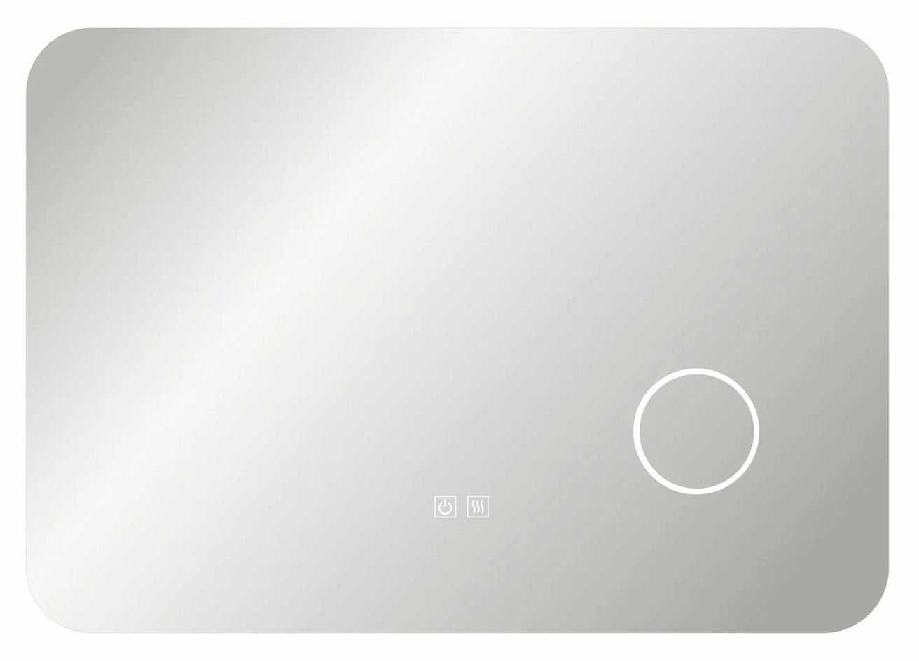 kielle Idolio Zrkadlo 100 x 70 cm s LED osvetlením a vyhrievaním 50324031