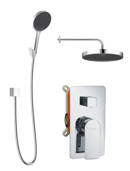 kielle Vega Sprchový set s podomietkovou batériou EcoSpare, chróm 20618SP110