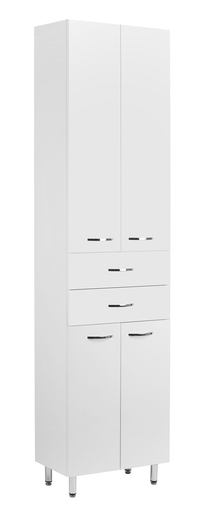 EBS K-Plus Vysoká skriňa 50x194 cm, biela