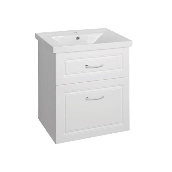 EBS Natka Skrinka s umývadlom 65 cm, biela